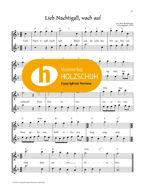 Lieb Nachtigall, wach auf